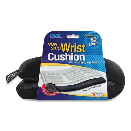 IMAK ERGO Nonskid Keyboard Wrist Cushion, 15.75 x 10, Black A10173